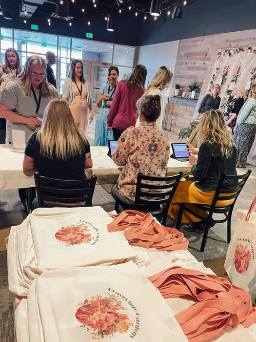 CustomShoeCharm.Com - Custom Natural Cotton Tote Bag