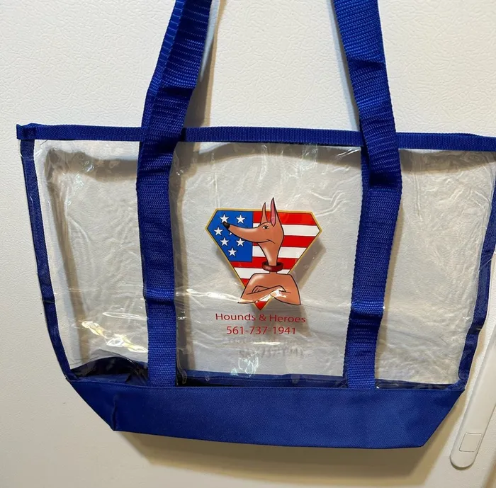 CustomShoeCharm.Com - Custom Clear Casual Tote Bag