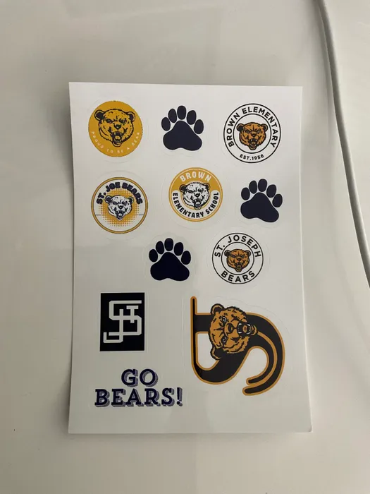 CustomTeesToday.com - Stickers Sheets