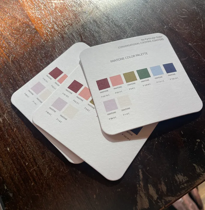 CustomProPrints.Com - Custom coaster samples