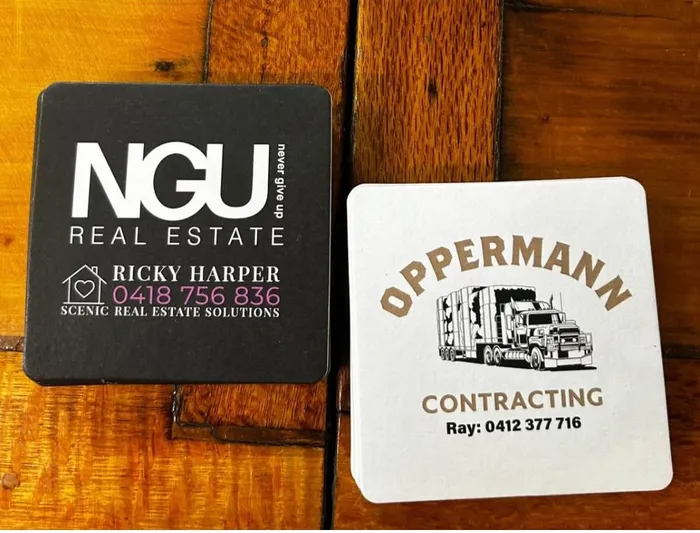 CustomProPrints.Com - Pulpboard Coasters