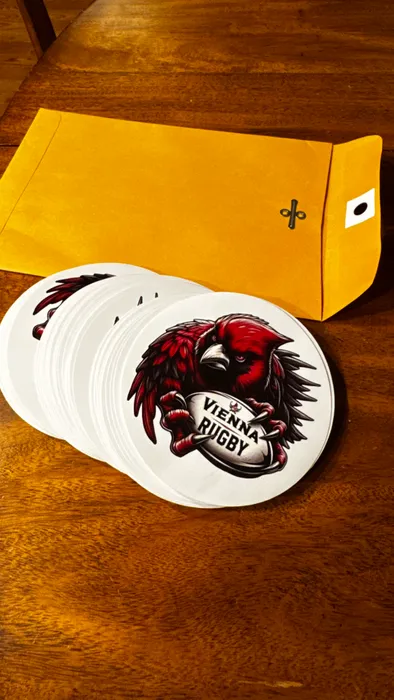 CustomTeesToday.com - Circle Stickers