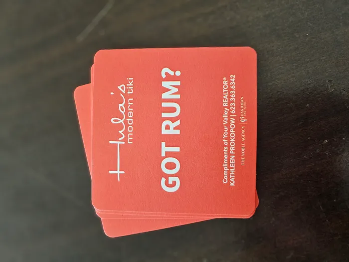 CustomProPrints.Com - Pulpboard Coasters