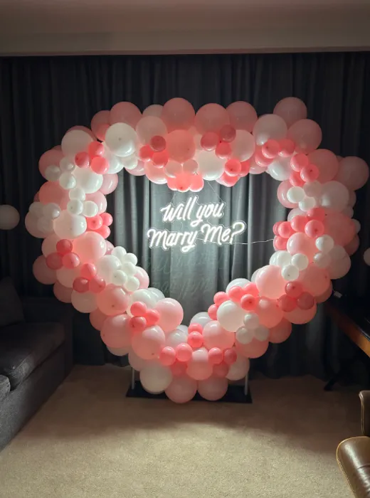CustomProPrints.Com - Will You Marry Me LED Neon Sign