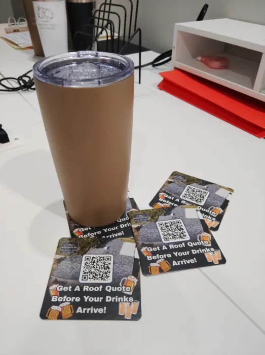 CustomProPrints.Com - Pulpboard Coasters