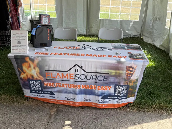 CustomProPrints.Com - Custom Zip Up Trade Show Display Tension Fabric 10' x 8'