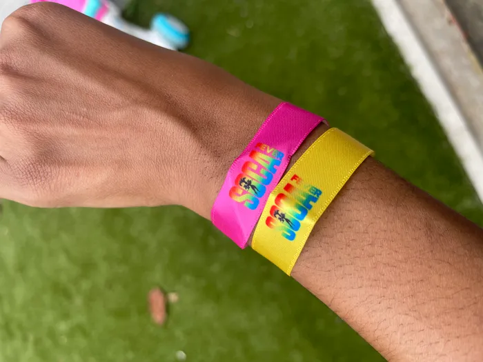 ImprintNow.de - Full Color Satin Cloth Wristbands