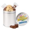 Molded Chocolate and Chocolate Chip Cookie Tin II 