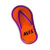 Orange Flip Flop Mint Tin 
