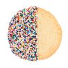 Chocolate Dipped Round Cookie in Gift Tin 