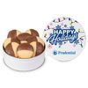 Chocolate Dipped Butter Cookie in Gift Tin 