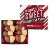 Chocolate Dipped Heart Cookie in Gift Box 