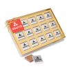 Fifteen Piece Chocolate Foiled Square Box 