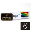 Rectangular Tin with Golf Club Shaped Mints 