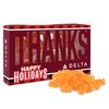 Thanks Die Cut Box with Champagne Gummy Bears 