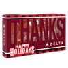 Thanks Die Cut Box with Champagne Gummy Bears 