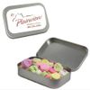 Large Mint Tin with Conversation Hearts 