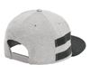 New Era Shadow Heather Striped Flat Bill Snapback Cap 