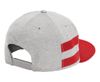 New Era Shadow Heather Striped Flat Bill Snapback Cap 