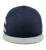 New Era Shadow Heather Striped Flat Bill Snapback Cap 