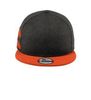 New Era Shadow Heather Striped Flat Bill Snapback Cap 