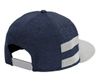 New Era Shadow Heather Striped Flat Bill Snapback Cap 