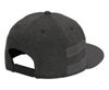 New Era Shadow Heather Striped Flat Bill Snapback Cap 