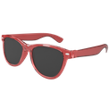 Transparent Sunglasses Red