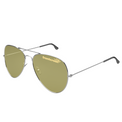 Lunettes de soleil aviateur L'or