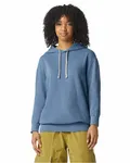 Unisex Lightweight Cotton Hooded Sweatshirt Blue Jean