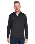 Under Armour Men's Team Tech Quarter-Zip BLACK