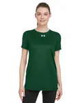 Maglietta Under Armour Team Tech da donna PER GRN