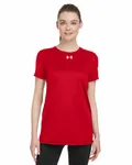 Maglietta Under Armour Team Tech da donna ROSSO