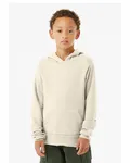 Bella + Canvas Youth Sponge Fleece Pullover Hooded Sweatshirt Natural
