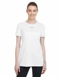 Maglietta Under Armour Team Tech da donna BIANCHI
