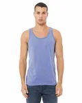 Canotta unisex in Triblend Triblend blu