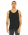 Canotta unisex in Triblend Char Blk Triblnd