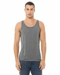 Canotta unisex in Triblend Triblend grigio
