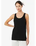 Canotta unisex in Triblend Solido nero Trblnd