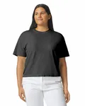 Ladies' Heavyweight Cropped T-Shirt BLACK