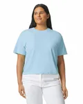 Ladies' Heavyweight Cropped T-Shirt Chambray
