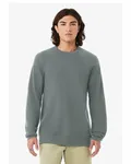 Bella + Canvas Unisex Sponge Fleece Crewneck Sweatshirt BLUE STORM