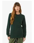 Bella + Canvas Unisex Jersey Langarm T-Shirt Wald