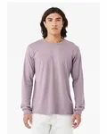 Bella + Canvas Unisex Jersey Langarm T-Shirt LIGHT VIOLET