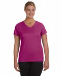 Wicking T-Shirt für Damen Power Pink