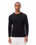Ultimatives langärmeliges Unisex T-Shirt SCHWARZ