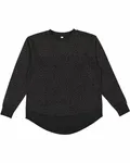 Ladies' Weekend Tunic Fleece Black Leopard