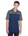 Polo homme Balance Colorblock Performance Piqu CORE365 CLASSC NVY