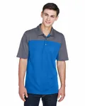 Polo homme Balance Colorblock Performance Piqu CORE365 TRU ROYAL