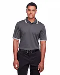 Devon & Jones Herren CrownLux Leistung geflochtene Spitze Polo Graphit